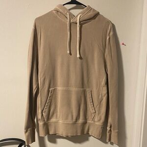 Men’s American Eagle Light Brown Drawstring Hoodie (XS)